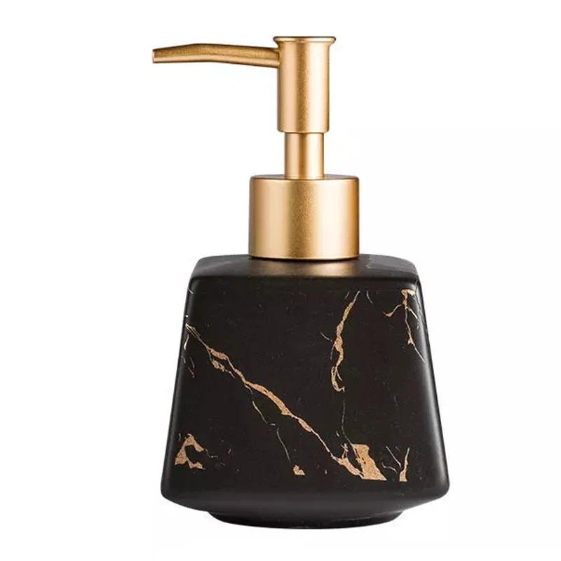 Der Neue 260ml Badezimmer Luxus Marmor Seifenspender Duschgel Shampoo Wasserflasche Quadratisch Lotion Spenderflasche