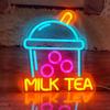 Bubble Tea Milk Tea Shop Neon Sign - Luminous Letter Decoration