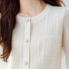 Women's Designer Beaded Wool Blend Knit Top