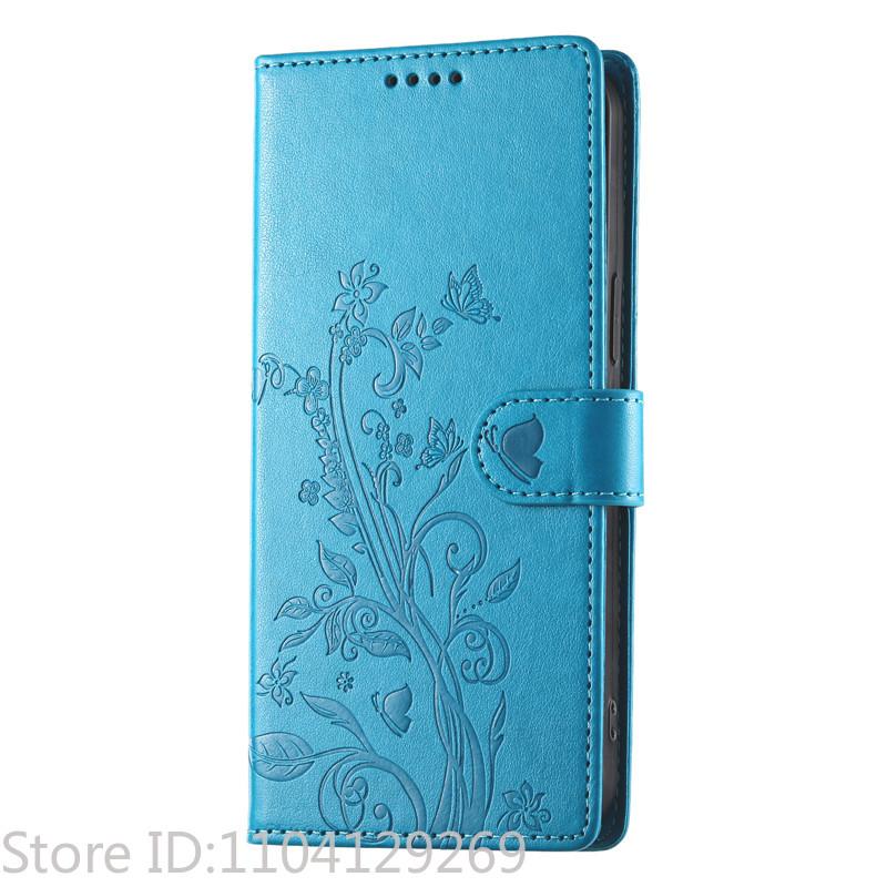 Embossing Leather Flip Phone Case for Redmi Note 15 14 14S 13 12 11S 12S 11 Note15 Pro Plus 5G Magnetic Wallet Cover Card Slot PU Leather&Redmi Note 15 4G синий