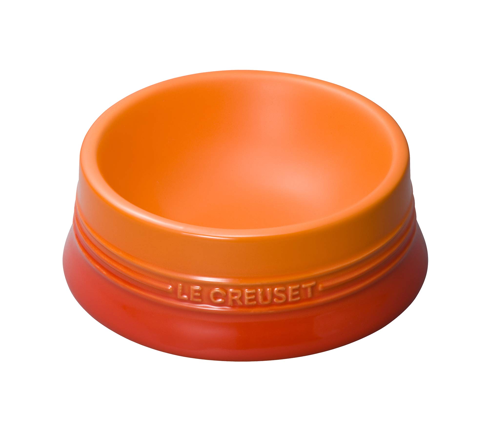 

Le Creuset Pet Bowl Pet Bowl Orange Dog Cat Stain Resistant Microwave Safe Japanese (M) [Authorized Product] помаранчевий