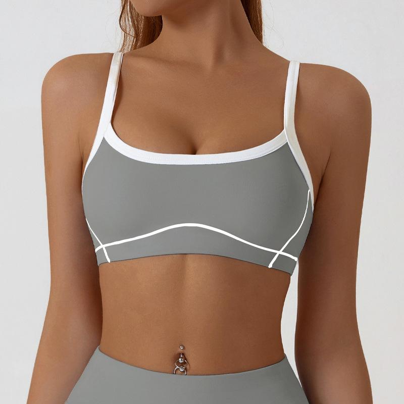 JYL Sleeveless Hollow Back Yoga Shorts Jumpsuit Fitness Bodysuit