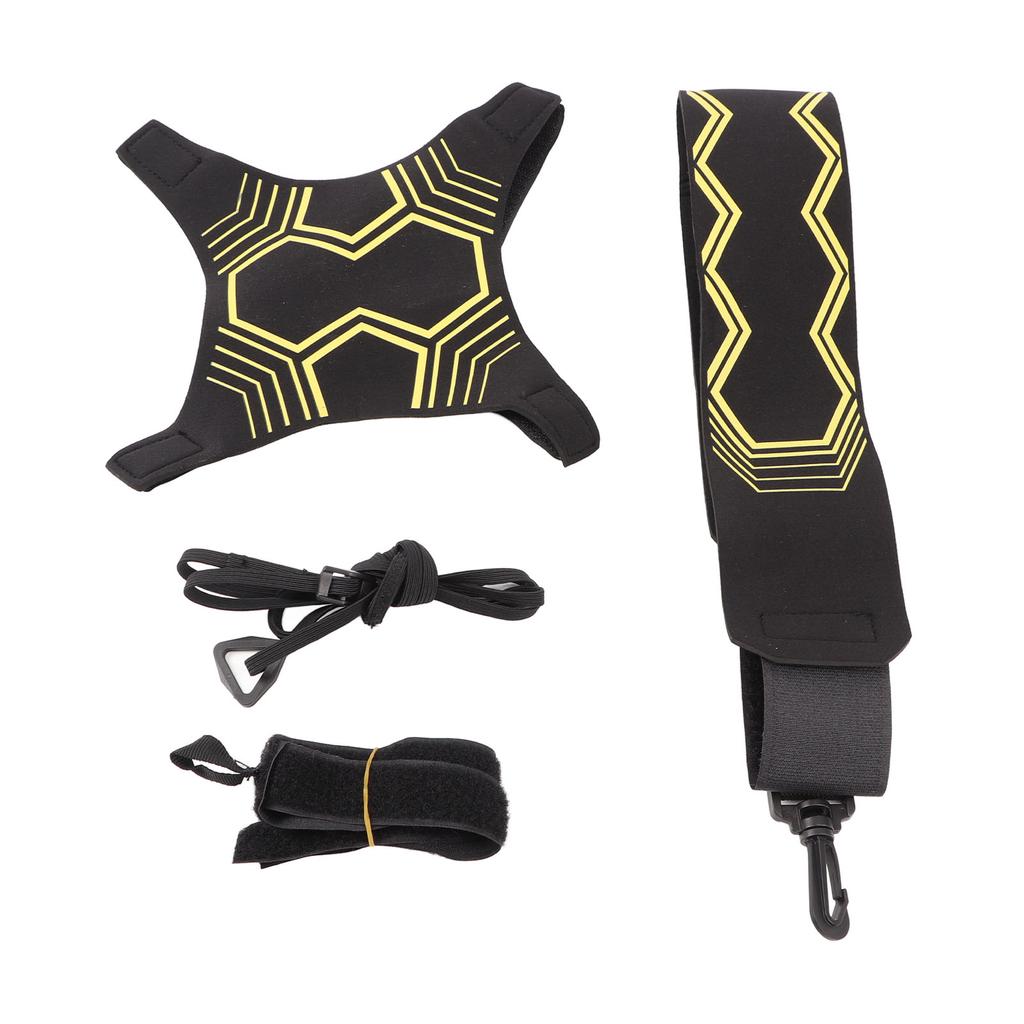 Solo Soccer Trainer Football Kick Throw Solo Practice Training Aid Control Skills Adjustable Waist