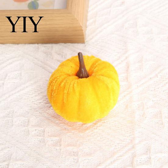 Plush Pumpkin Decor for Fall 20 PCS Velvet Decorative Ornaments, Multi-Color Artificial Harvest Pumpkins Home Mantel Table Shelf, Farmhouse