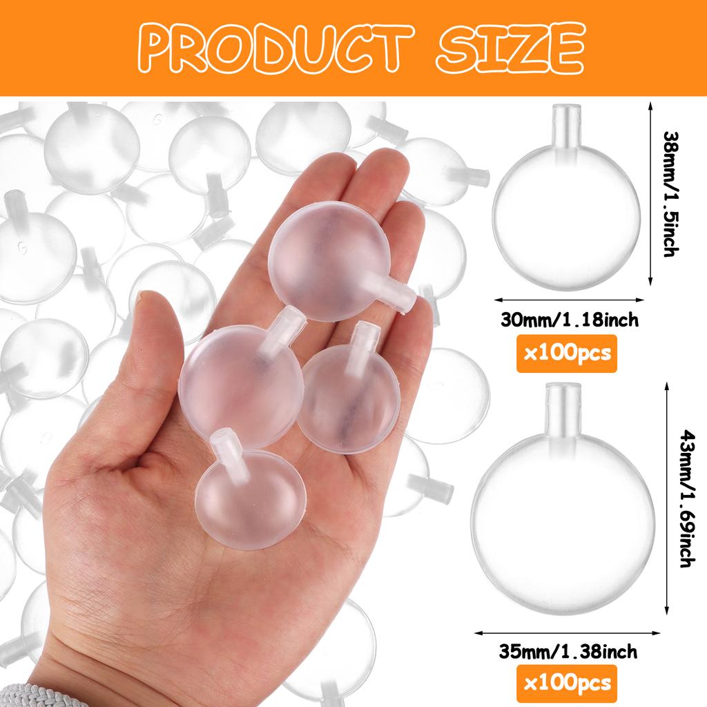 200Pcs Squeakers For Dog Toys Bulk 30mm 35mm Noise Maker Insert Replacement For Pet Supply Cat Toys Plastic Dog Toy Squeakers Fi