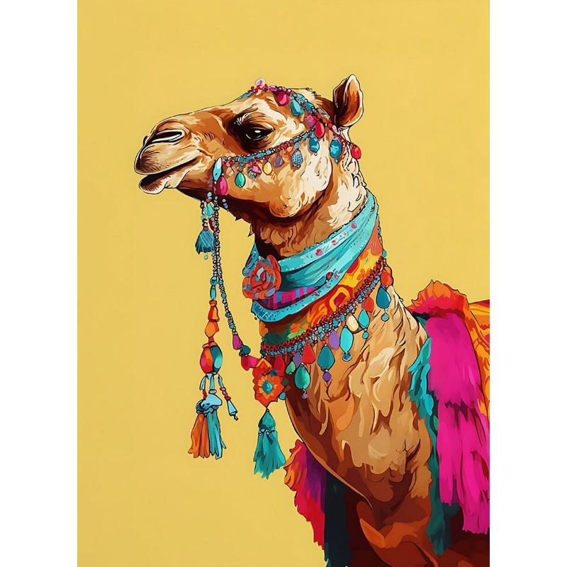 

Indian Tree of Life Vintage Folk Art Blossoming Tree Bohemian Art Poster Canvas Painting Wall Prints Picture for Room Home Decor 21cm×30cm NoFrame