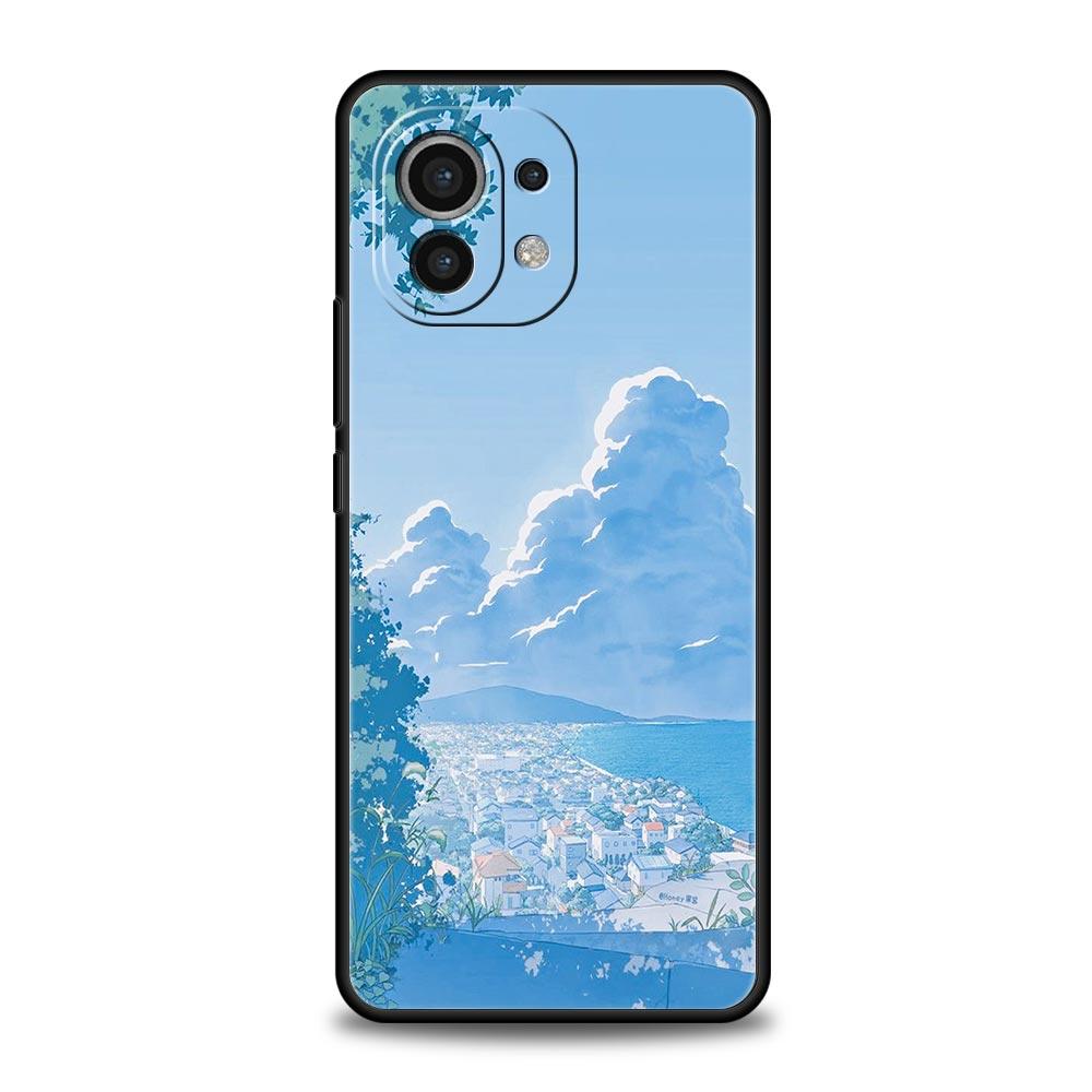 Funda De Verano Sky Para Phone Case For Xiaomi 14 13T 12T Pro 12 13 11 Ultra Mi Note 10 Lite 10T 5G 11X Pro 11T 11i 9T Cover
