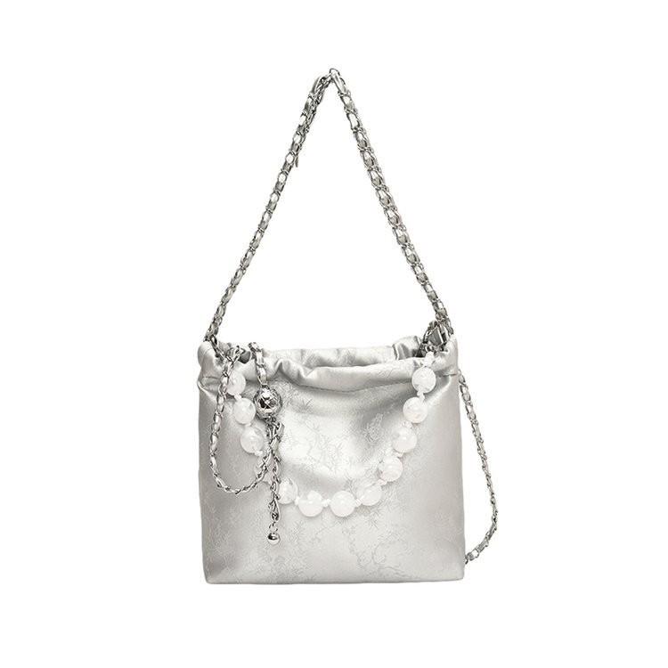IELGY Exquisite and Fashionable Handbag, Foreign Style Solid Color Versatile Shoulder High Texture Simple Trend Messenger Bag