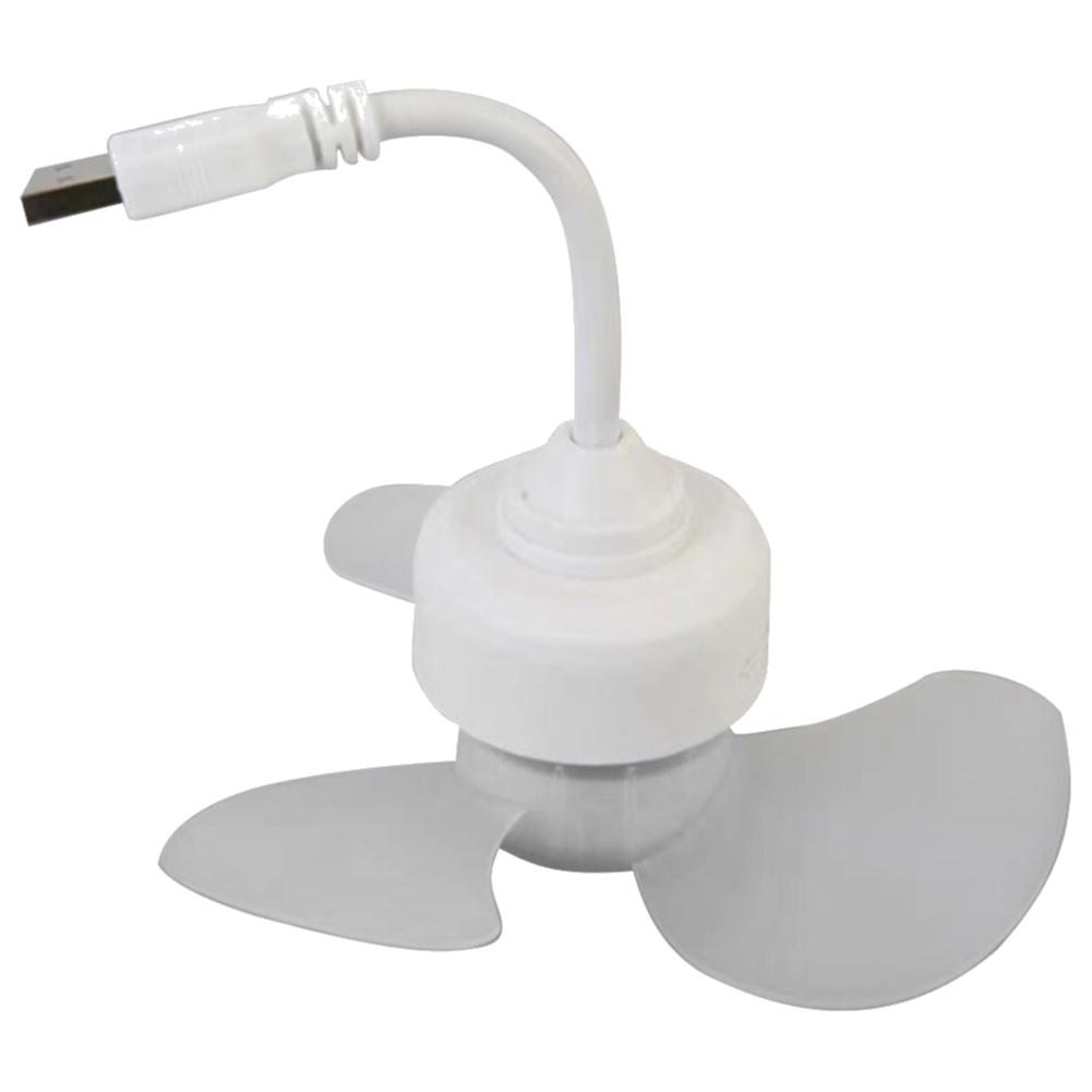 

1/2PCS LED Mini Ceiling Fan Lamp E27 Base/USB Ceiling Fan Quiet Brushless Motor Ceiling Fan Lamp for Comfortable Living Space