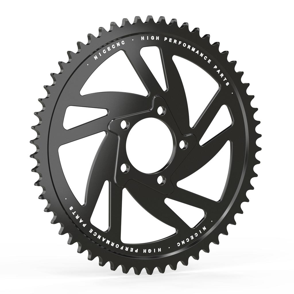 NICECNC For Surron Light Bee X S L1E For Segway X160 X260 58T Electric Dirt Bike Rear Sprocket Rear Chain Guard Protector