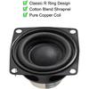 4pcs 2inch 4Ohm 10W Full Range Audio Speaker Stereo Woofer Loudspeaker for Arduino (4pcs)