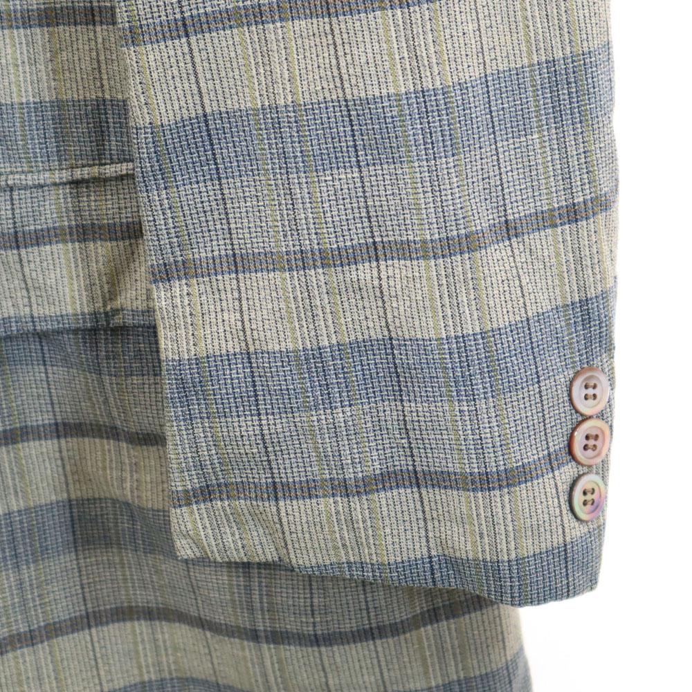 BALENCIAGA 80s 90s Made in Japan Old Check Pattern tailored jacket blazer Men's Used