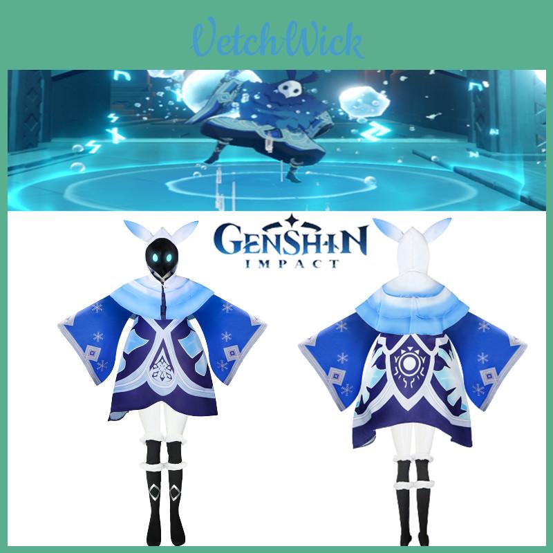 Stunning Abyss Mage Cosplay Costume For Genshin Impact Fans Halloween Party Outfits