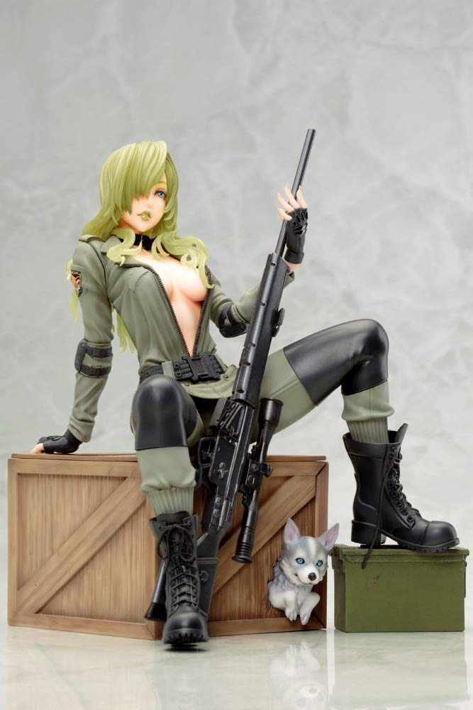 Tsuya Metal Gear Solid Bishoujo Sniper Wolf Scale PVC Painted Finished Figure SV306 1/7