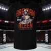 2026 Summer UFC Brendan Allen Fighting Graphic Tshirt Women Sports Cotton Short Sleeve Loose Leisure Fitness Shirt Unisex