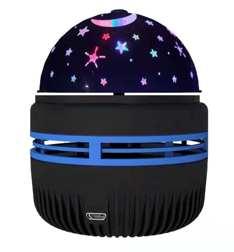 Starry Sky Projector Lamp: Children's Bedside Laser Light with Water Wave Patterns & Full Sky Star Effects