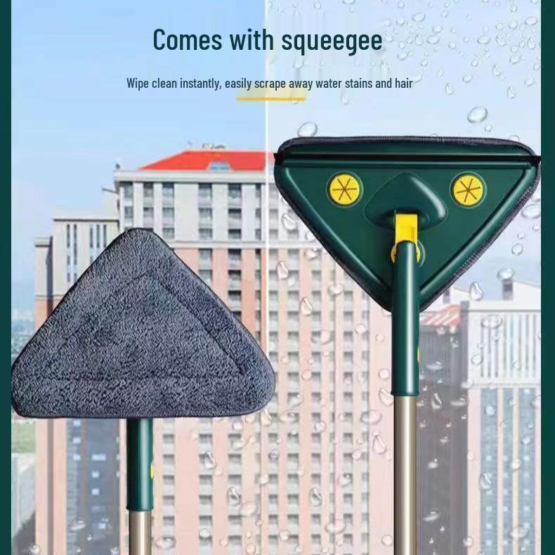 Triangle Ceiling and Wall Duster with Soft Bristles