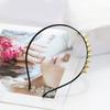 Edgy Spiked Silver Headbands Unisex Punk Rock Hair Accessory For Concerts Daily Outfits
