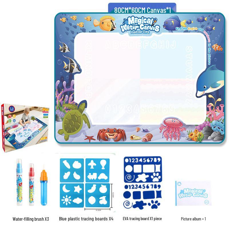 Ultra-Large Reusable Watercolor Canvas for Graffiti Painting and Water-Based Art