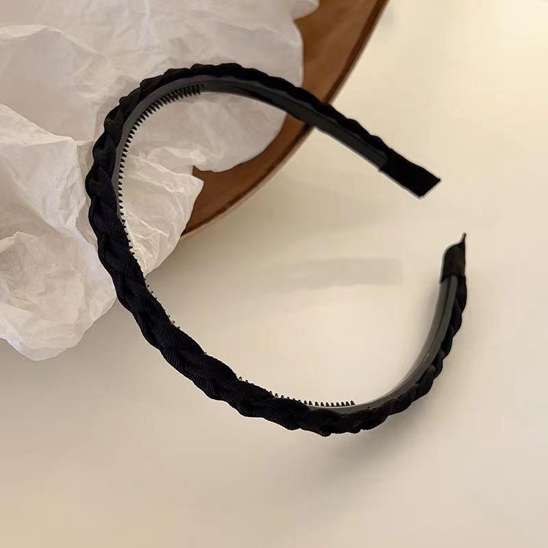 Style Headbands Minimalist Solid Color Womens Weaving Hair Accessories
