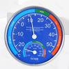 Mini Round Pointer Thermometer Hygrometer -30℃-50℃ Thermometer 20%-100% Hygrometer Indoor Office Humidity Monitor