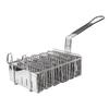 U Shape Taco Fryer Basket Stainless Steel Taco Holder Basket 6 Shells Deep Fryer with Long Handle for Kitchen