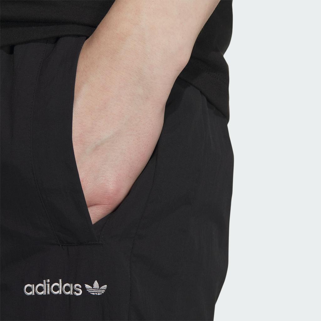 adidas Originals Knitted Sweatpants Men's Black Moderate Cuffed Pants IU4803