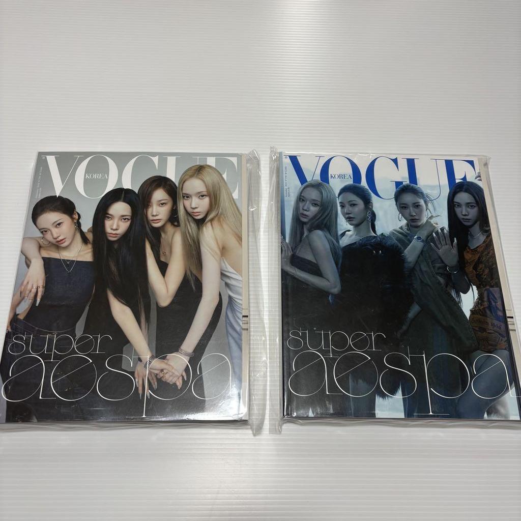 [USED] VOGUE KOREA September 2024 issue aespa