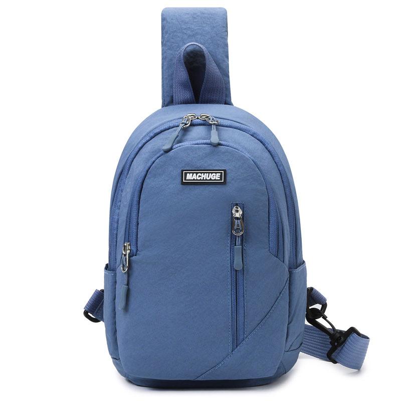 Japanese literary and artistic small fresh commuter travel men's and women's casual chest bags, new trendy sports shoulder crossbody bags