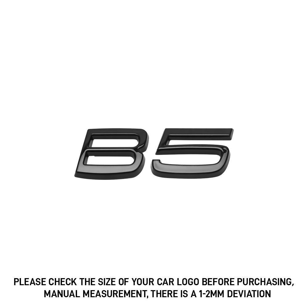 3D ABS Letters Car Rear Trunk Tailgate Side Fender Badge Emblem Sticker for Volvo B2 B3 B4 B5 B6 B7 B8 Auto Accessories