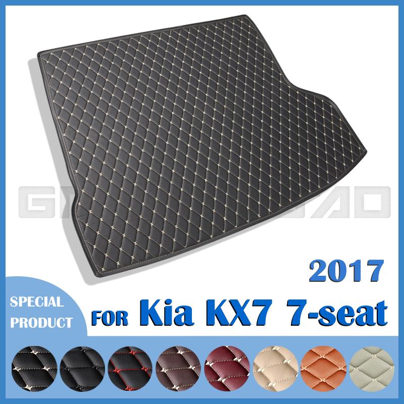 

Коврик в багажник автомобиля для Kia KX7 7-Seat 2017, изготовленные на заказ автомобильные аксессуары, интерьер автомобиля