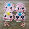 Replacement Face Hand Foot Set For Baby Three 100% Toy Doll Diy Accessories Random Style