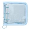 Stationery Mini Zippered Ice S2138590 Sun-Star Binder, Mitte, Blue,