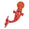 High-end Light Luxury Colorful Koi Copper Coins Retro Accessories Women's Pendant Brooch