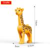 NEW Big Size Building Blocks Accessories Figures Animals Block Dinosaur Kangaroo DIY Bricks Assembly Toys For Children Kids Gift