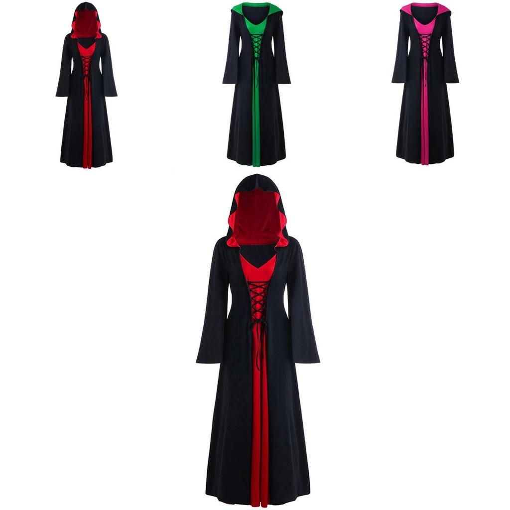 Alluring Lace Up Ladies Renaissance Dress Ideal For Halloween And Costume Parties