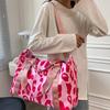 Multi-functional Leopard Print Duffle Bag Large Capacity Luggage Handbag  Sports