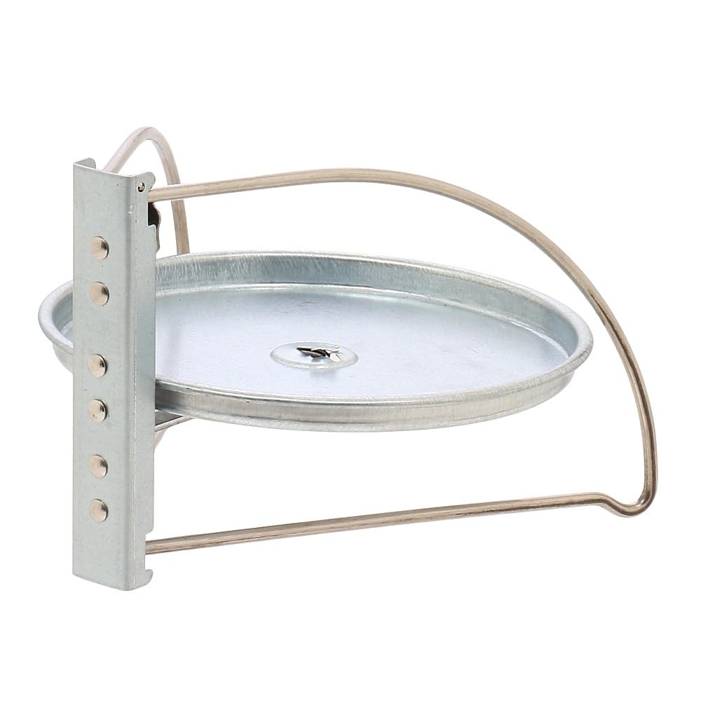 Dulton Mosquito Coil Holder Galvanized Color Mosquito Coil Holder Outdoor Storage Height 110mm Width 175mm Depth 165mm H21-0307