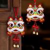 Chinese New Year Hanging Ornaments Velvety and Cotton Fabric Year of Horse Pendant for Entryway Wall Festival Event