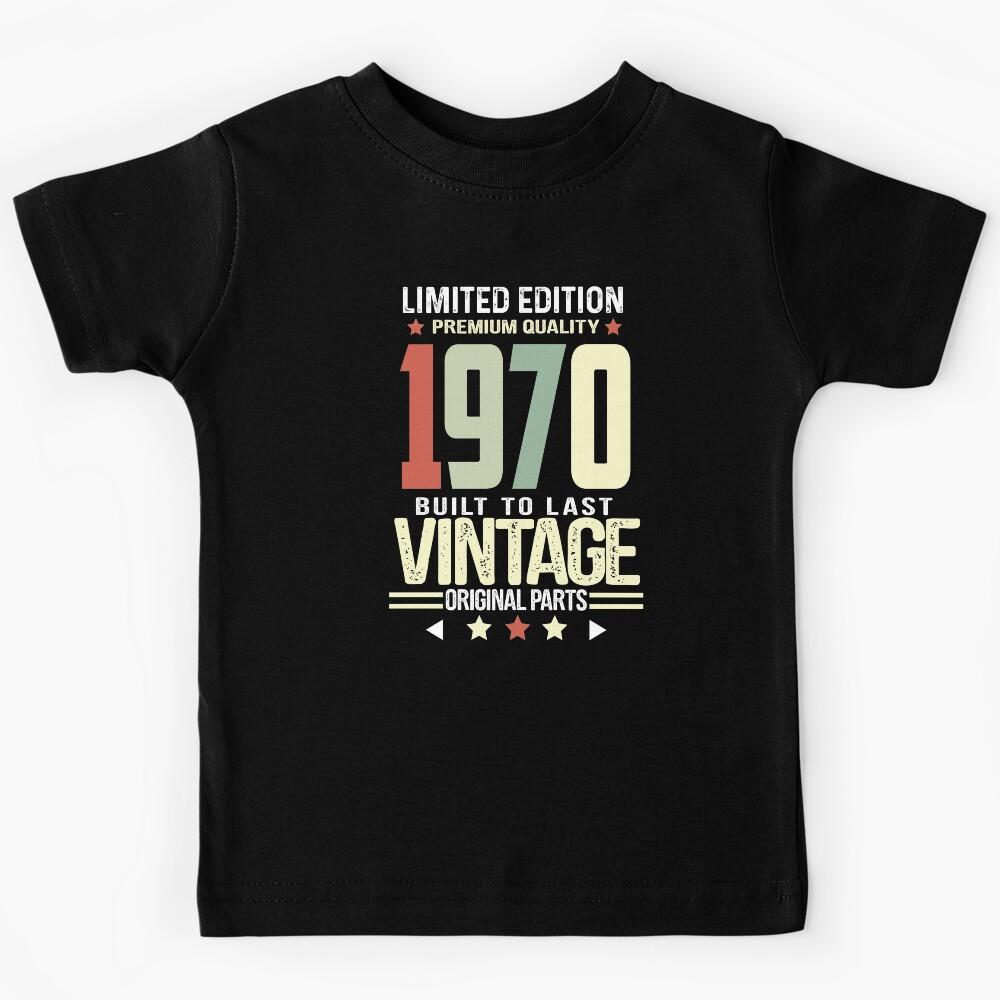 Vintage 1970 - Retro Birthday Kids T-Shirt 120