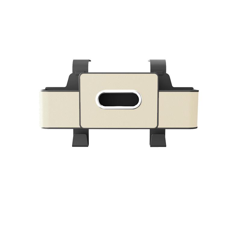 Car Backseat Organizer Multifunction Leather Interior Storage Bag Hanging Seat Back Tissue Water Cup Holder Auto Accessories.