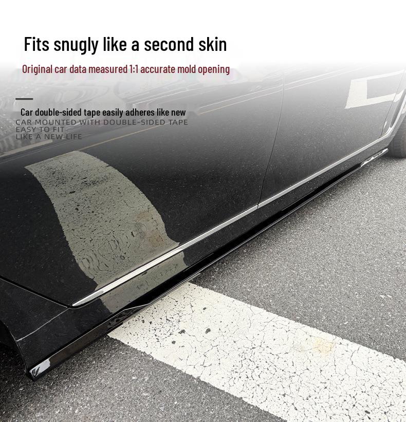 BMW 7 Series G12 Long Wheelbase 2016-2022 Side Skirt Diffuser Body Kit Modification
