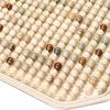 Wood Beaded Seat Cover Cooling Mat Decoration Multipurpose Summer Car Interior Accessory for Office Chair Sedan