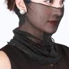 Fashion Sunscreen Veil Small Silk Scarf Neck Guard Mask Headband Motorcycle Sun Protection Head Scarf UV Prote… More