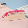 Colorful Holographic Pen Bag Iridescent Pencil Case Transparent Stationery with Wide Case U-Shaped
