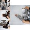 Chic Knitted Crochet Arm Warmers Long Fingerless Gloves For Trendy Women