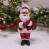 Resin Craft Christmas Ornaments Mini Size Desktop Ornaments Atmosphere Christmas Santa Doll  Office