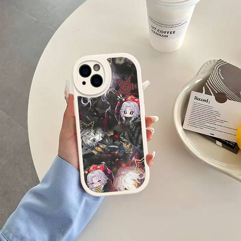 

Чехол для телефона Цирк Уродцев Пьеро для iPhone 11 12 13 14 15 16 Pro Max Mini Plus Мягкий кожаный чехол iPhone 15 pro