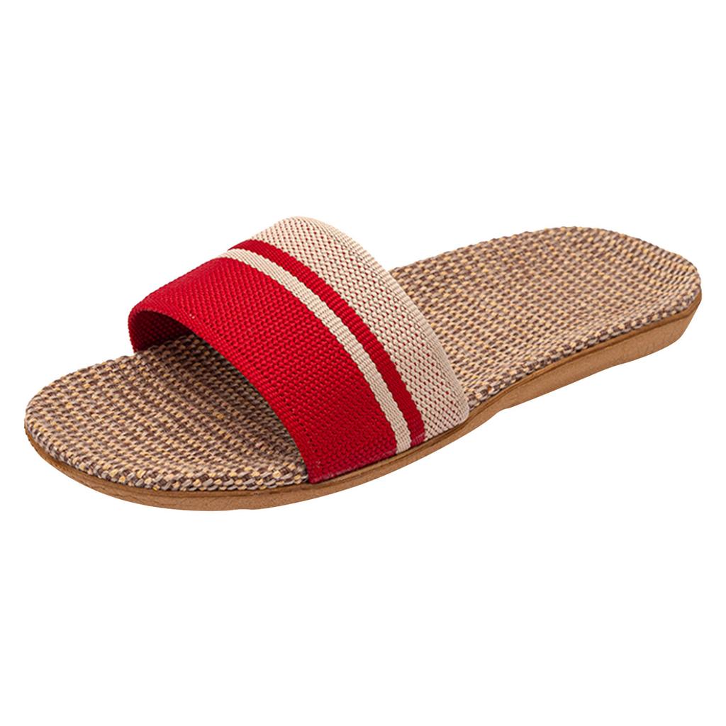 Women Slippers Fashionable And Linen Lovers Lightweight Comfortable And Non Heated Slippers For Women Womens Slipper Booties