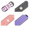 Luxury Diamond-Studded PU Leather Dog Collar - Durable & Fashionable for Outdoor Use